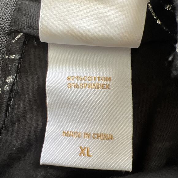 Sailor Moon Glitter Luna Suspender Skirt Womens XL Black Cat Pockets Grunge Goth - Picture 7 of 12